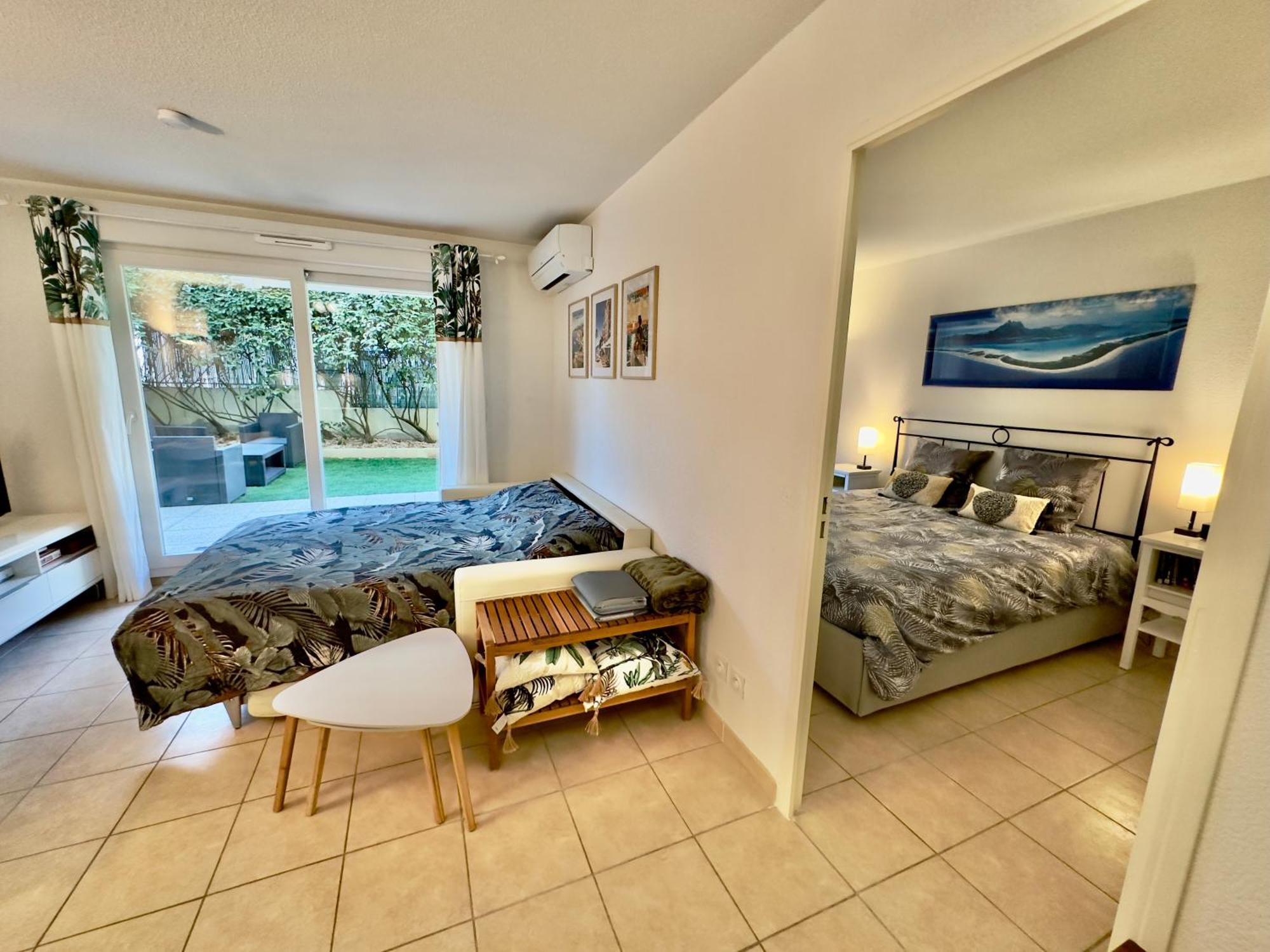 Regent Cote D'Azur Air-Conditioned, Pool, Garden & Parking Villeneuve-Loubet Ngoại thất bức ảnh
